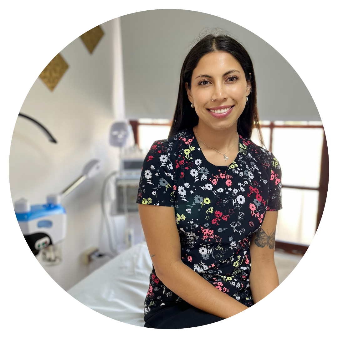 Kinesióloga Valentina Uribe